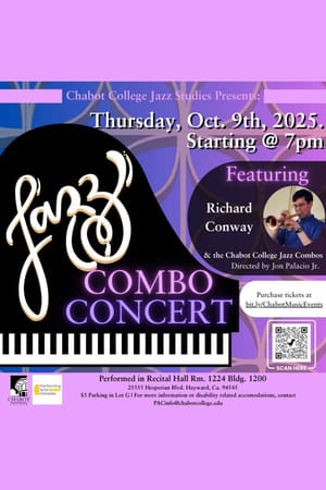 Chabot Jazz Combo Concert featuring Richard Conway