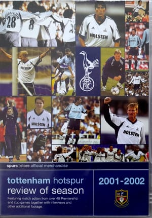 Tottenham Hotspur - Official Review Of The Season 2001-02