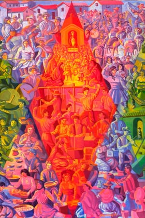 Leoncio Maguiña Morales. Pintor de Aija