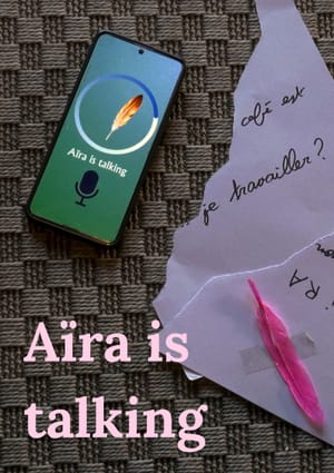 Aïra is talking